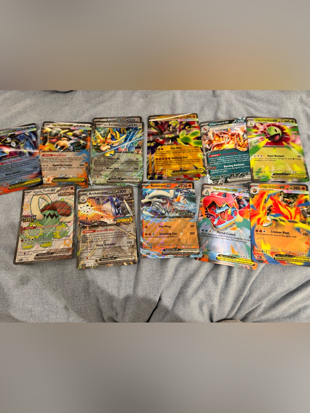 POKEMON MISC Assorted LARGE Trading Card Lot - Multicolor Collector Set